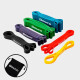Set 6 Bandas Elasticas Resistencia Bosco Latex Bolsa 1.50cm Multicolor
