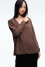 SWEATER V Marron