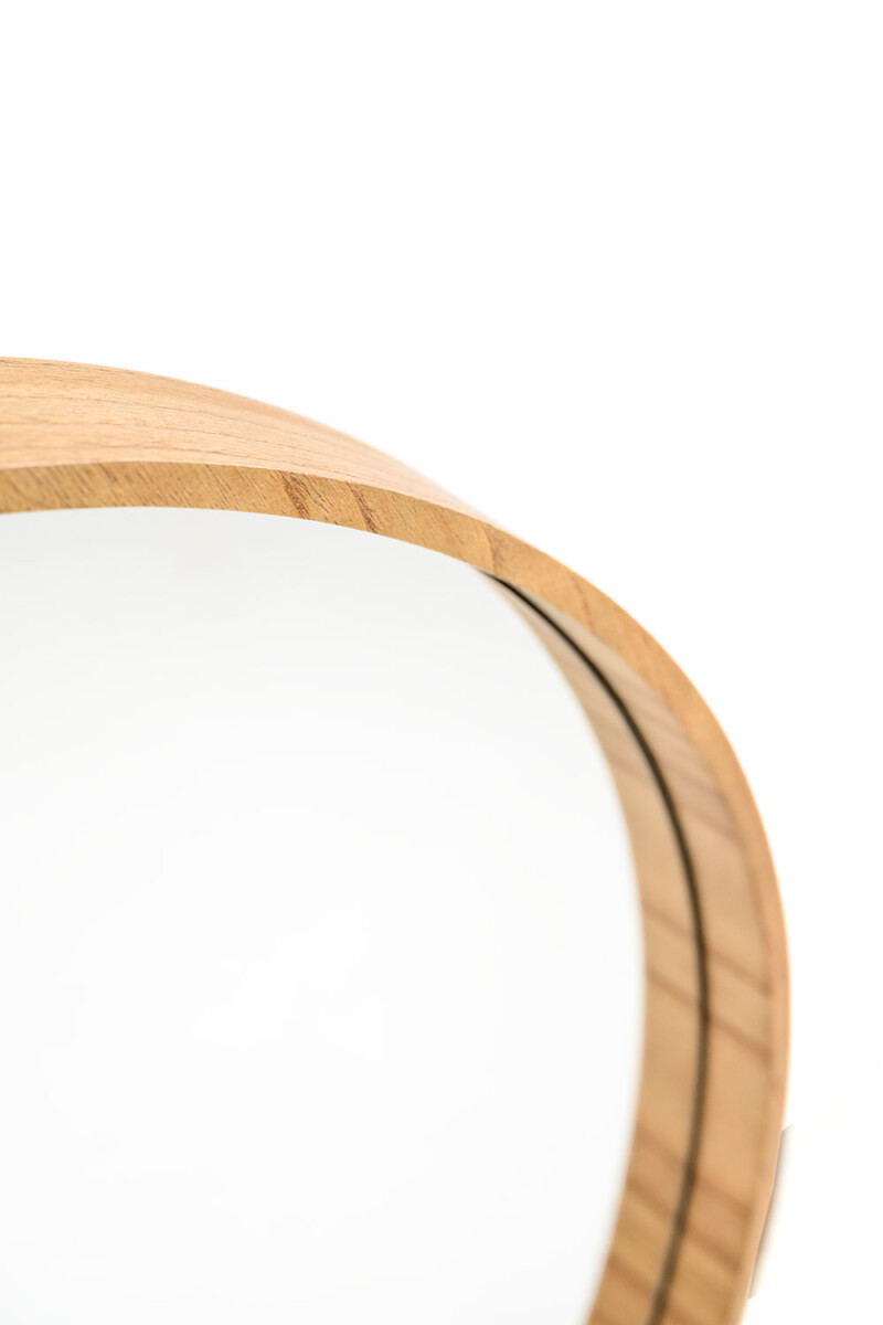 Sollo ESPEJO SOLLO CINAMOMO NATURAL 80X80X5H CM