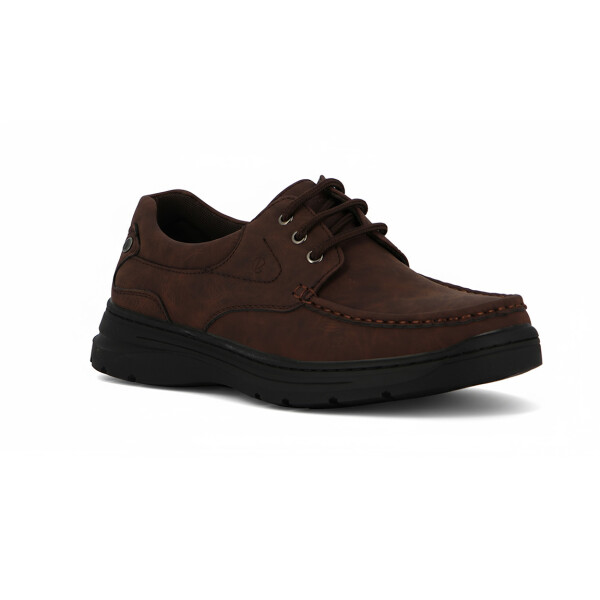 Zapato Casual Hombre Giantti Velo Marron