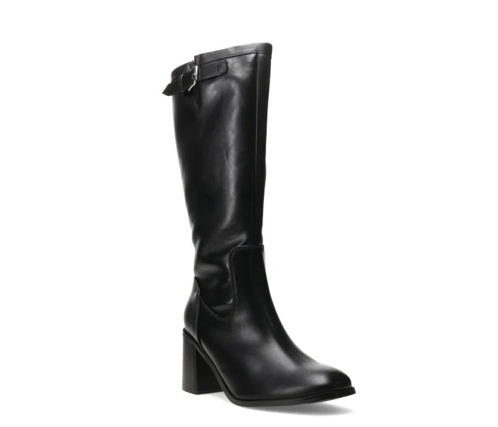 Bota PRATO de caña alta Black