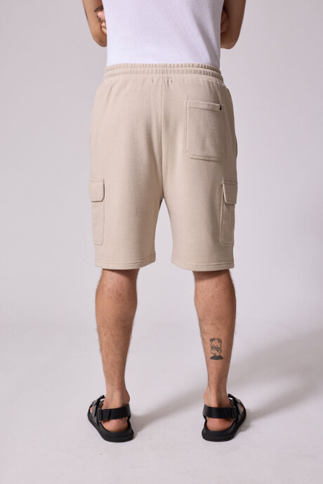 BERMUDA FELPA ELISO DIXIE Beige
