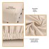 Funda Para Silla Comedor Cubre Asiento Elastizada Y Lavable Variante Color Blanco