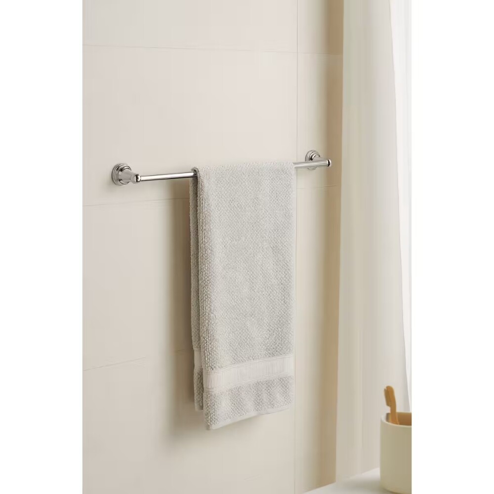 Toallero de barra cromado 60 cm Caddie Toallero De Barra Cromado 60 Cm Caddie