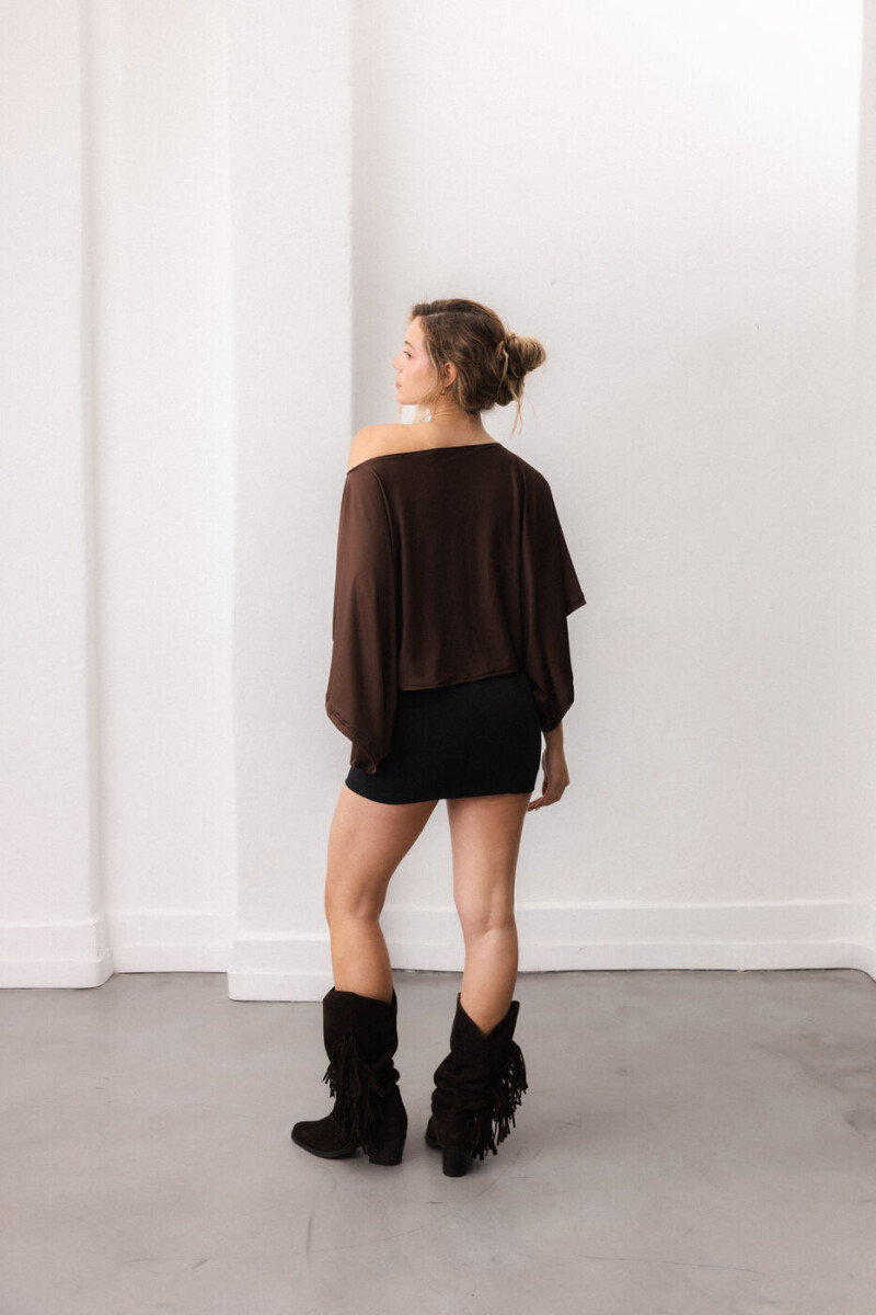 Blusa Solana Marrón