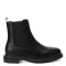 Bota de Mujer Miss Carol RIHA chelsea chata Negro