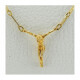Cadena De Oro 18K Con Cristo Cadena De Oro 18K Con Cristo