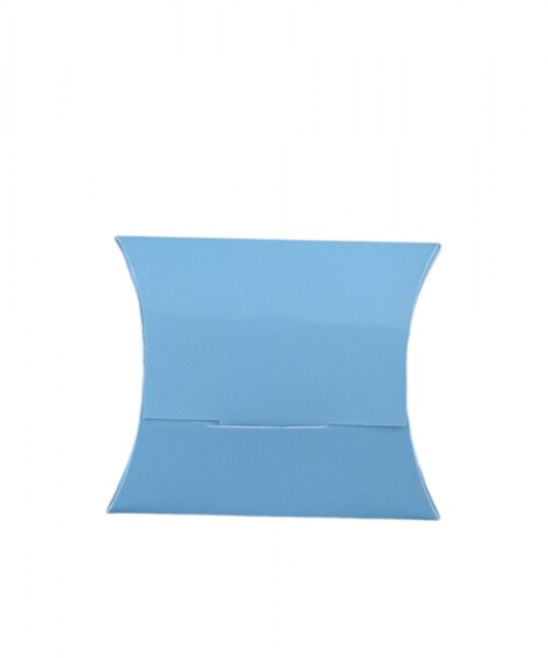Estuche pillow eco 7x8 cm. CELESTE