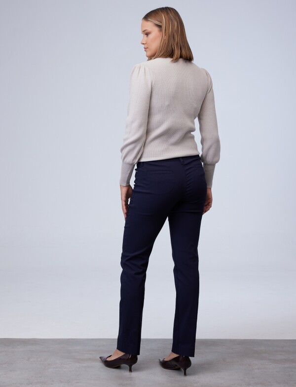 Pantalon Slim AZUL
