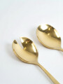 Cuchara Servir Quara, Set 2 Piezas. Dorado