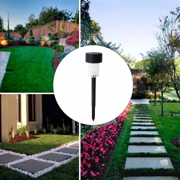 Luces Solar Farol Estaca Antorcha Luz Led Jardin X20 Variante CALIDA