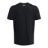 UA CAMO CHEST STRIPE SS-WHT BLK-001