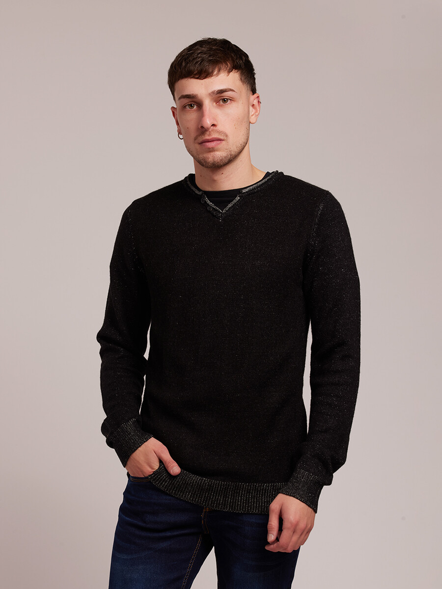 SWEATER CONGO - Negro 