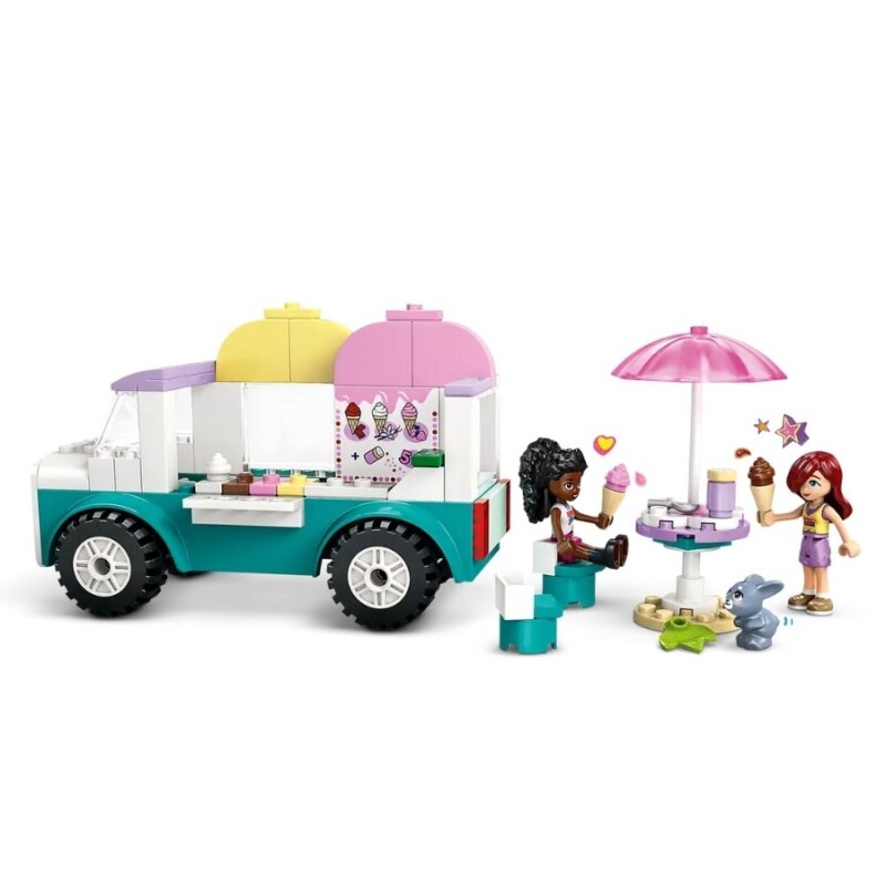 Lego Friends Camión De Los Helados Heartlake City 42644 + Minifiguras Lego Friends Camión De Los Helados Heartlake City 42644 + Minifiguras