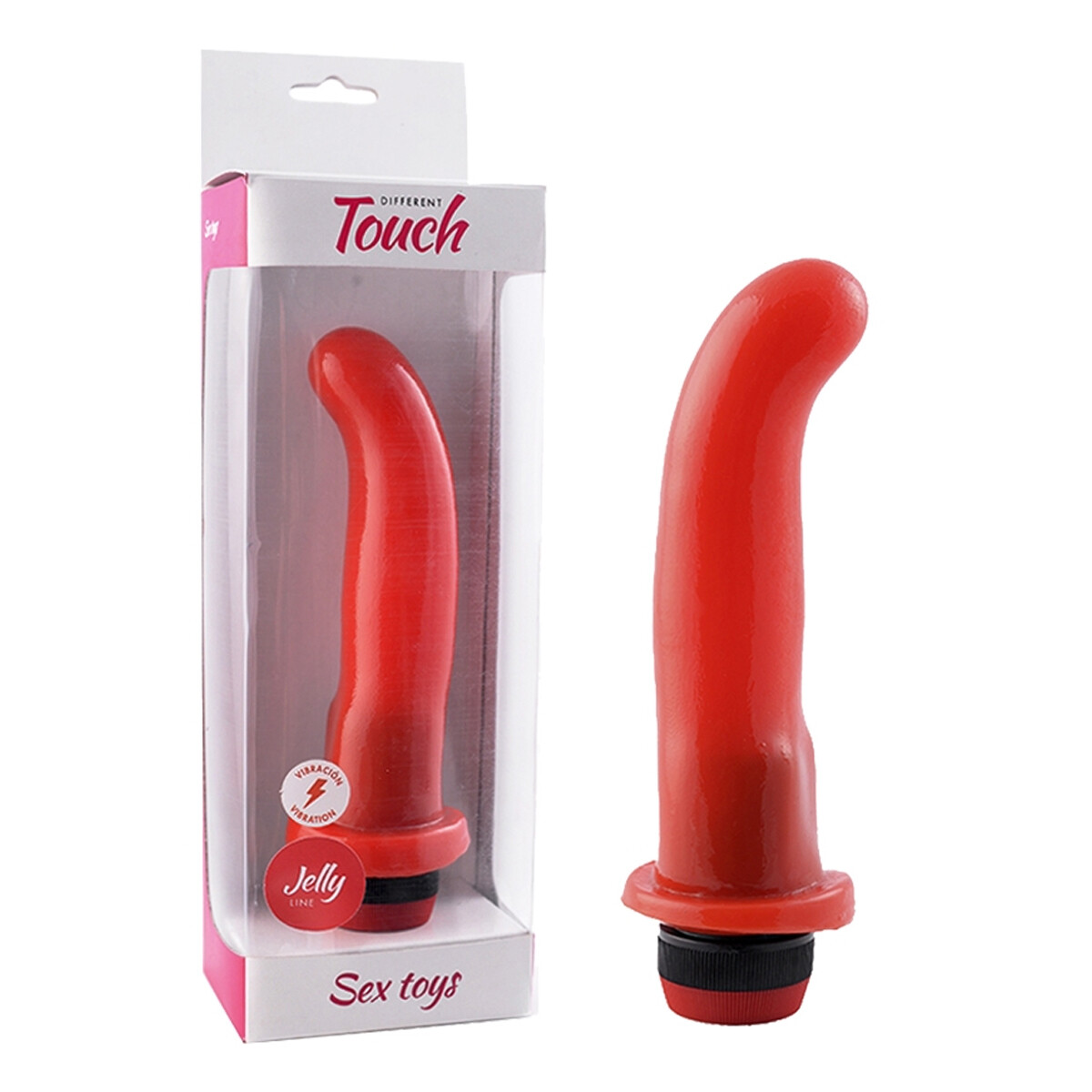 Vibrador Punto G - Rojo 