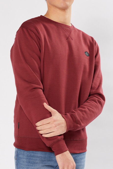 SWEATER KIFFERW22 RUSTY Bordeaux