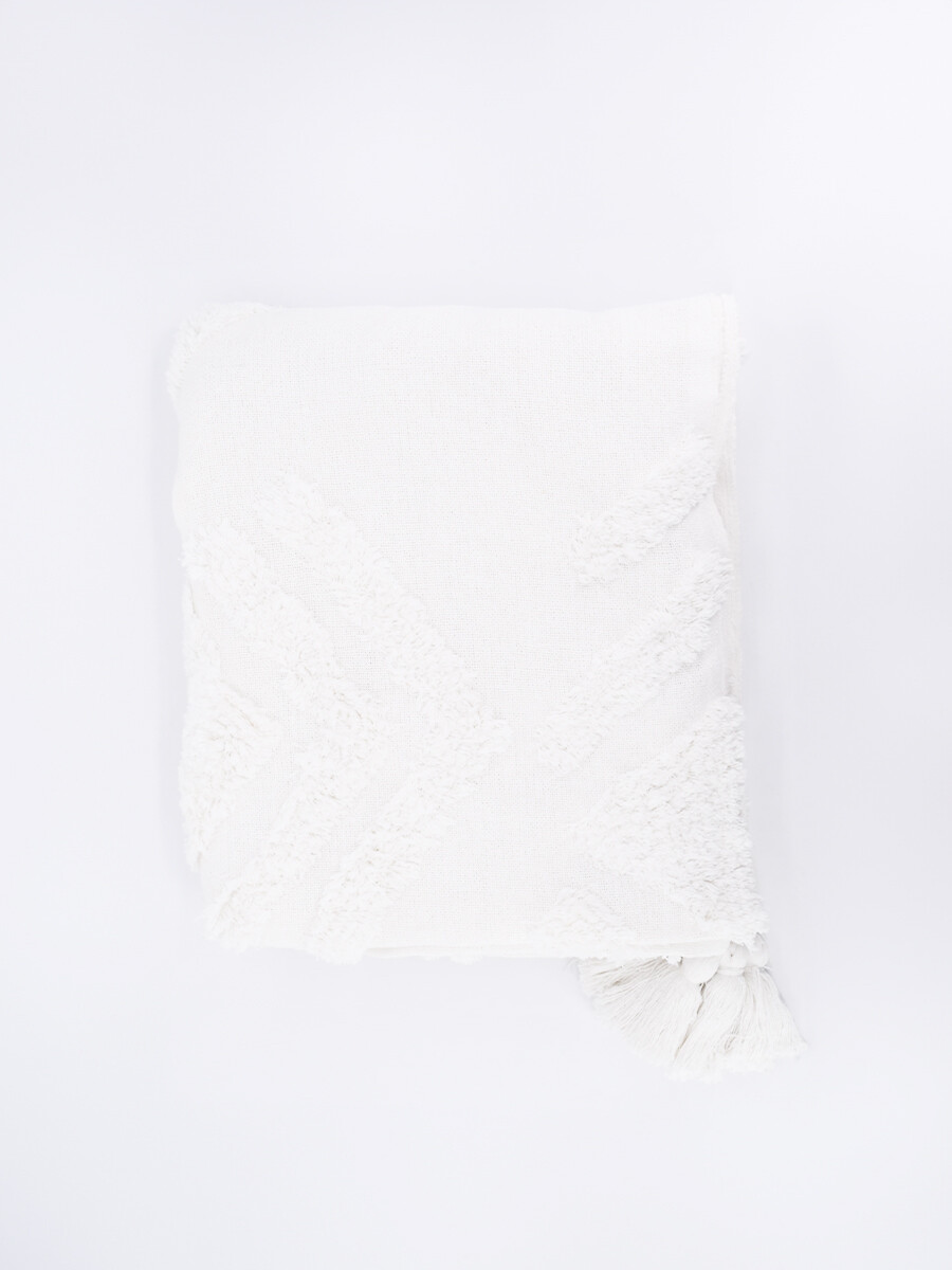 MANTA THROW - BEIGE 