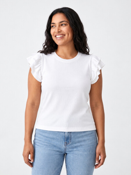 REMERA JOAQUINA BLANCO.