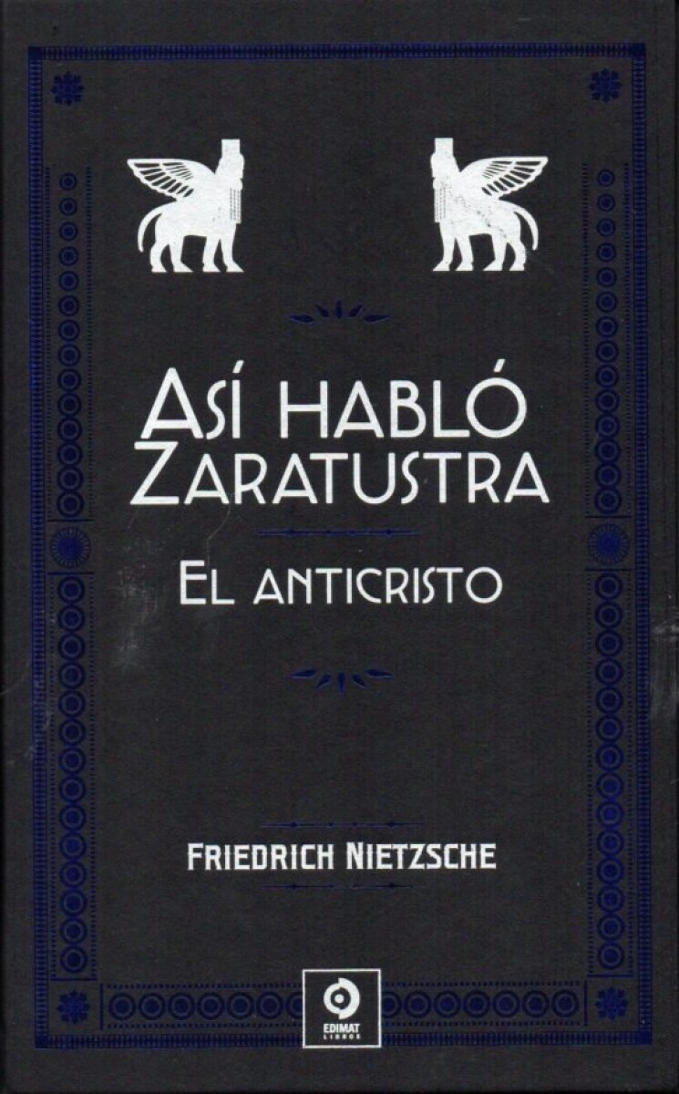 ASI HABLO ZARATUSTRA - EL ANTICRISTO (BOOKSHOP) 