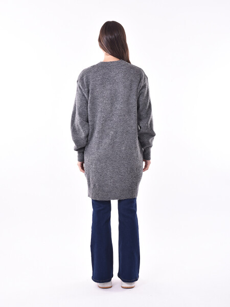 SACO CLEO GRIS OSCURO