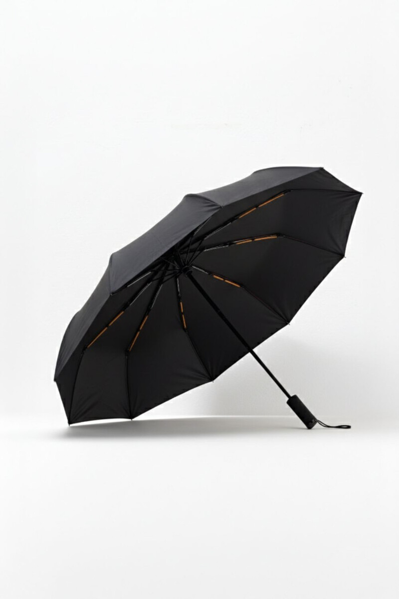 Paraguas liso negro