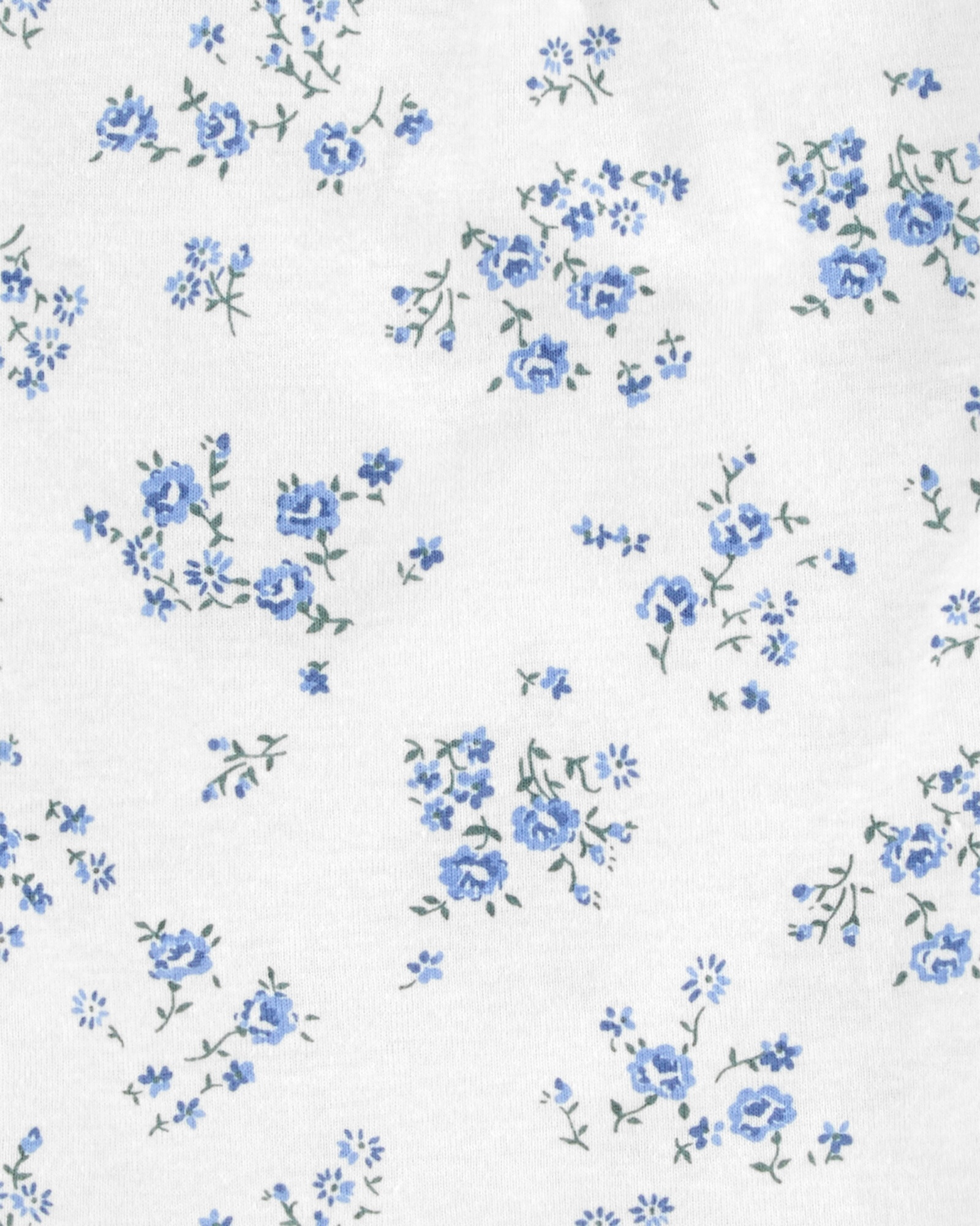 Remera de algodón, manga con volados y broderie Remera de algodón, manga con volados y broderie