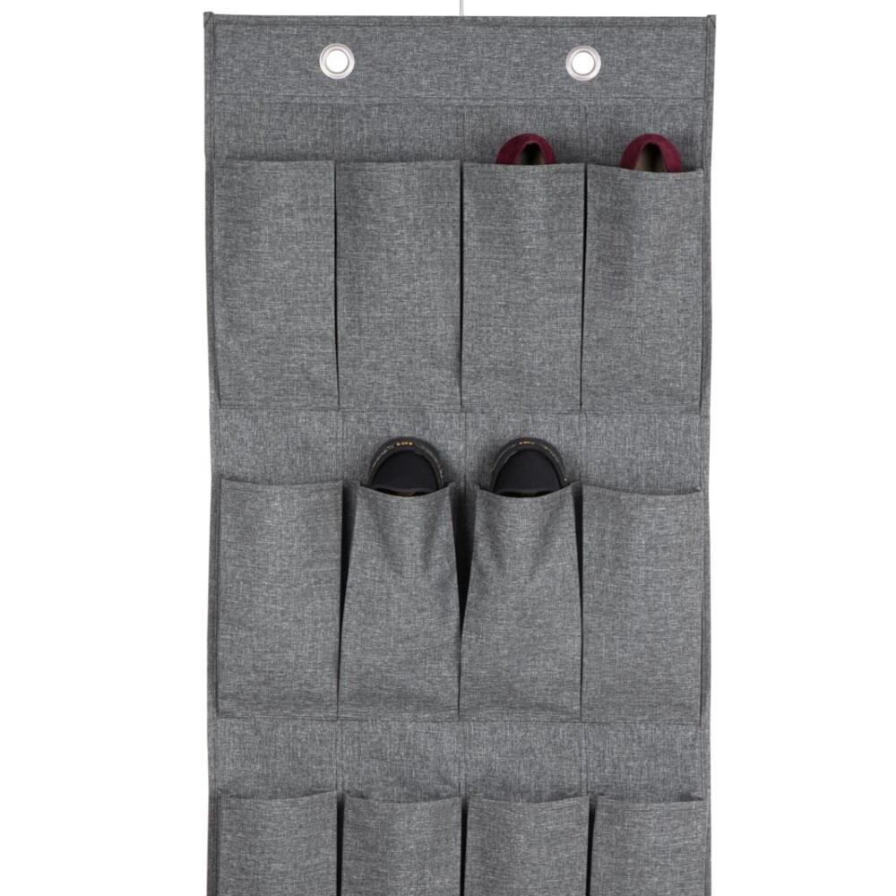 ORGANIZADOR COLGANTE POLIESTER GRIS POCKET