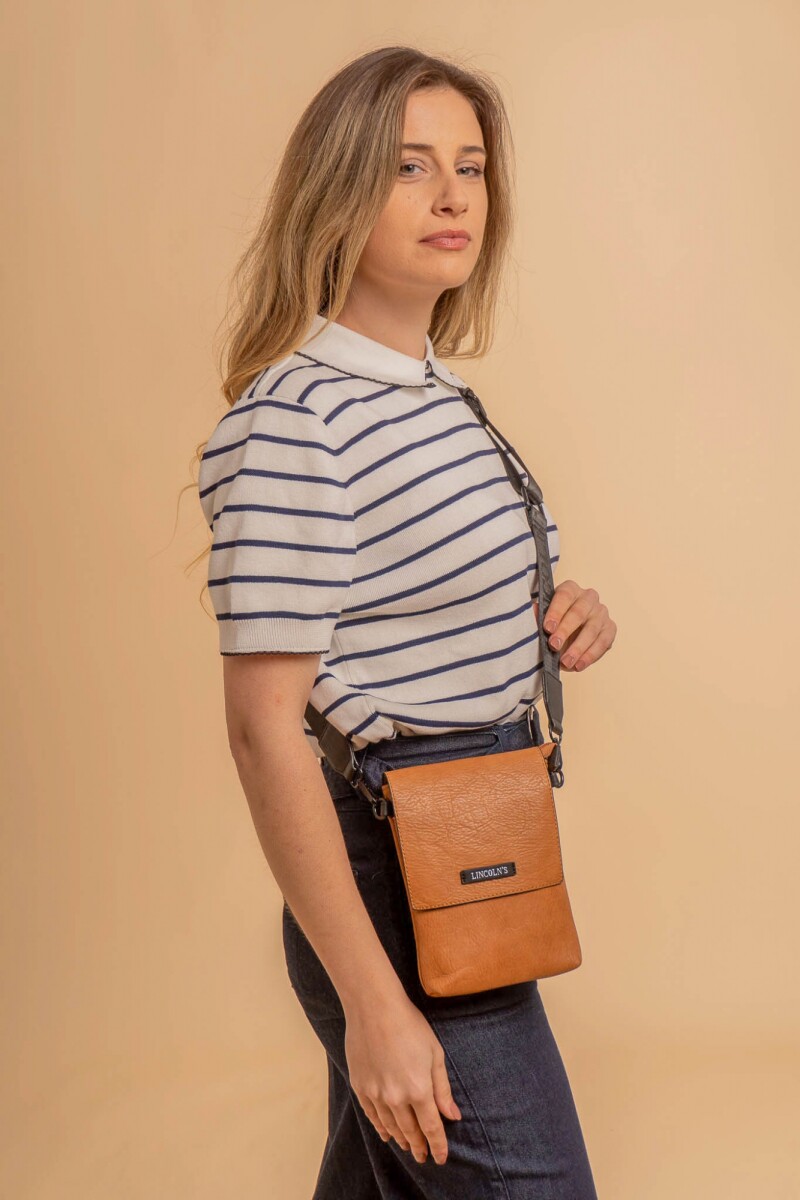 Phone bag ROMERO - TOSTADO 