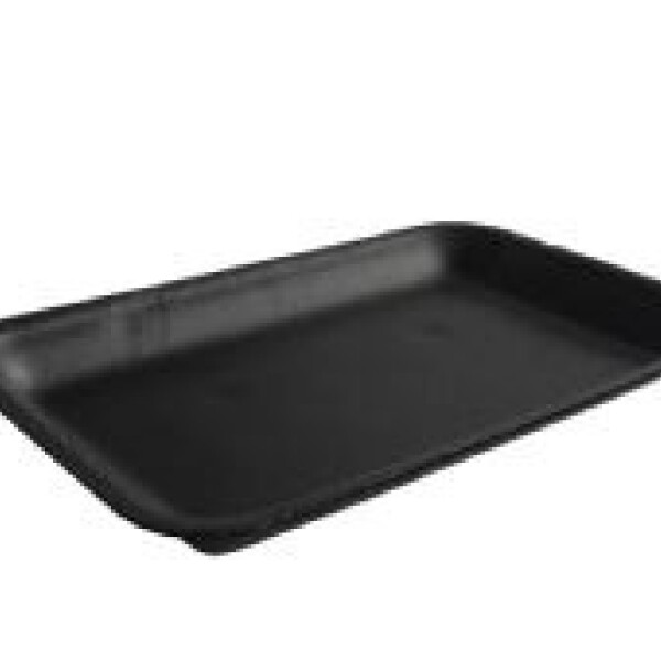 BANDEJA DE ESPUMA NEGRA PREMIUM 24X18X1.5 CM. NEGRO
