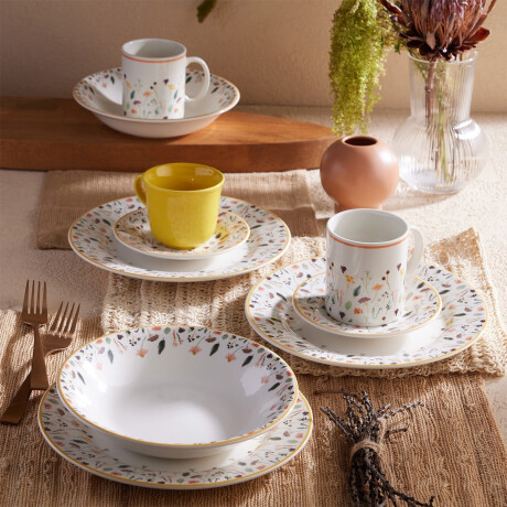 Juego de Vajilla 16 Piezas Ashley Loza Juego de Vajilla 16 Piezas Ashley Loza