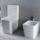 BIDET CON TRANSFERENCIA HAZEN BLANCO BRILLO LOZA SANITARIA 000