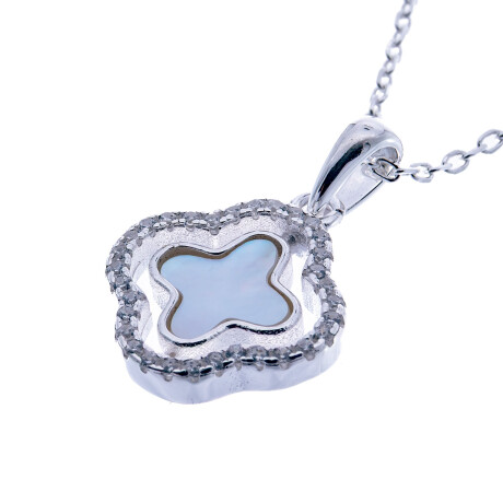 Conjunto de Cadena y dije con circonia FLOR Conjunto de Cadena y dije con circonia FLOR