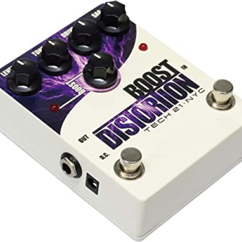 PEDAL DE EFECTO TECH21 BOOST DISTORTION PEDAL DE EFECTO TECH21 BOOST DISTORTION