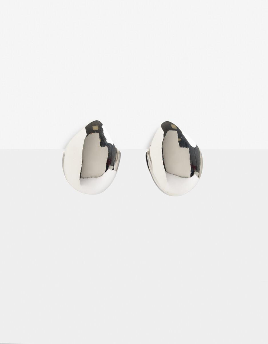 Aros Pasantes Metal Plateado 