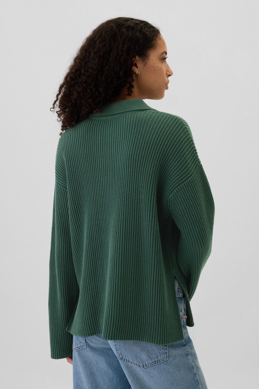 Buzo Tipo Polo Mujer Moores Green