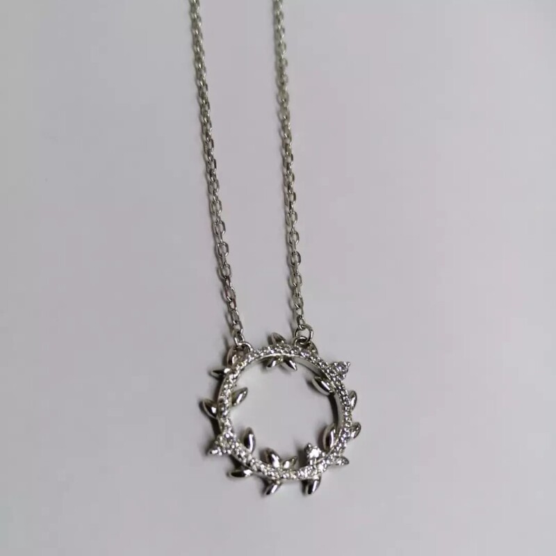 Cadena conjunto con colgante circulo Cadena conjunto con colgante circulo