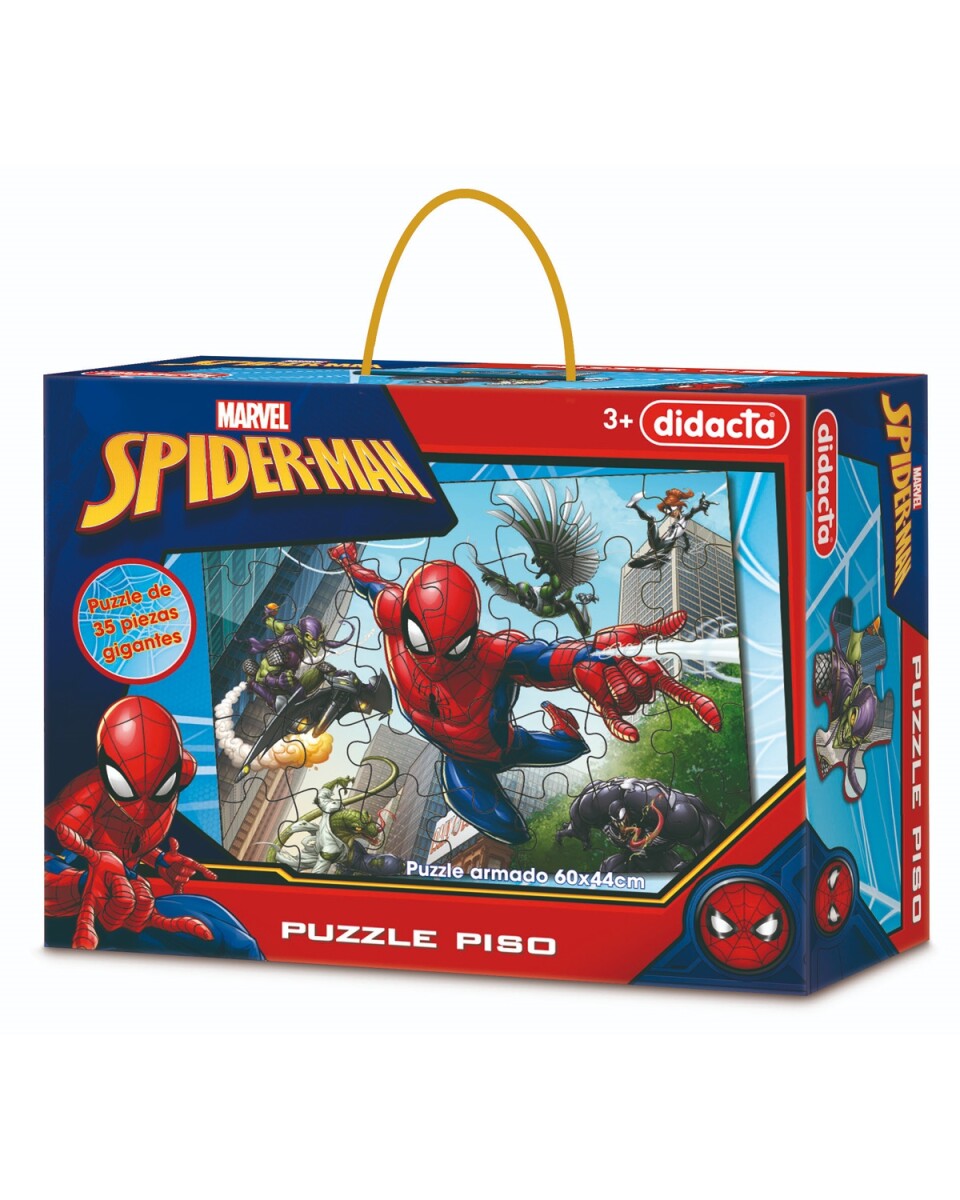Puzzle de piso 35 piezas Spiderman Didacta 
