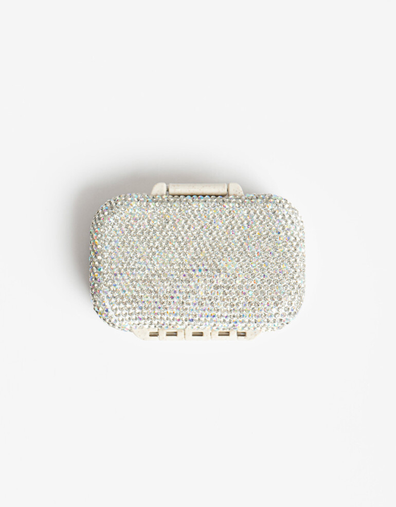 Rega Varios Pastillero Pastillero Con Strass Cristal - Cristal