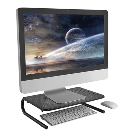 Soporte Elevador de Monitor o Notebook en Acero STB-082 Soporte Elevador de Monitor o Notebook en Acero STB-082