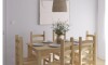 Juego De Comedor 6 Sillas - Corona - Madera Natural