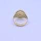 Anillo oro 18k macizo sello mesa oval. Anillo oro 18k macizo sello mesa oval.