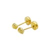 Abridores Nudo-Oro 18k-Sin piedra-AB9510 sinpiedra