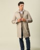 Gabardina Forro Desmontable Beige