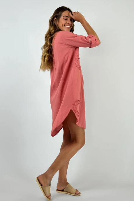 VESTIDO PENELOPE rosado l/xl