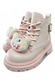 BORCEGO INFANTIL CON APLIQUE Rosa