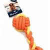 Juguete Para Perro De Cuerda Mancuerna Colores NARANJA