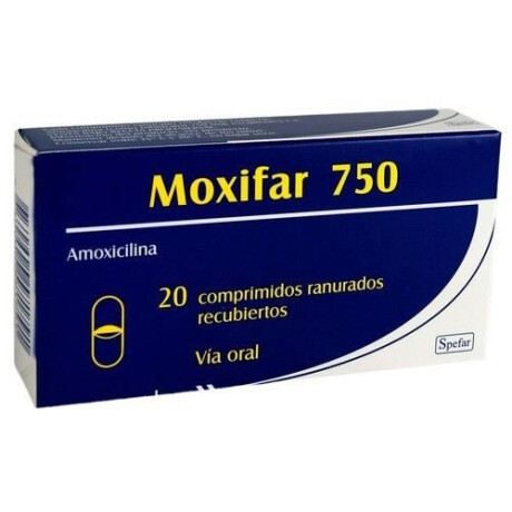 MOXIFAR 750mg 20 COMPRIMIDOS MOXIFAR 750mg 20 COMPRIMIDOS