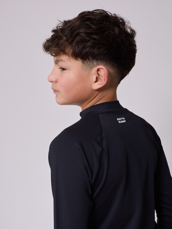 T-SHIRT TECNICA LETTIES26 TEEN RUSTY Negro