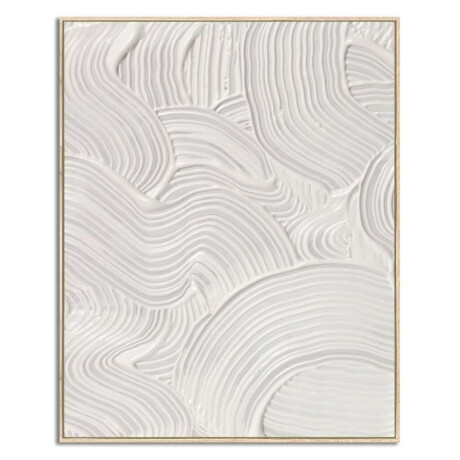Cuadro Canvas 40X50Cm Marco Pintura Lineas 2 Cuadro Canvas 40X50Cm Marco Pintura Lineas 2