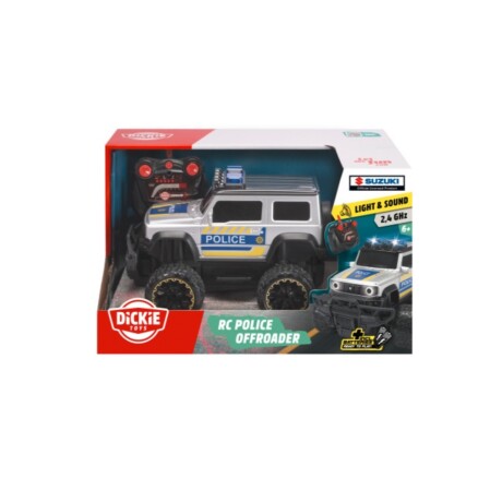 Dickie radio control Suzuki Jimny Policia 2,4 GHz 001